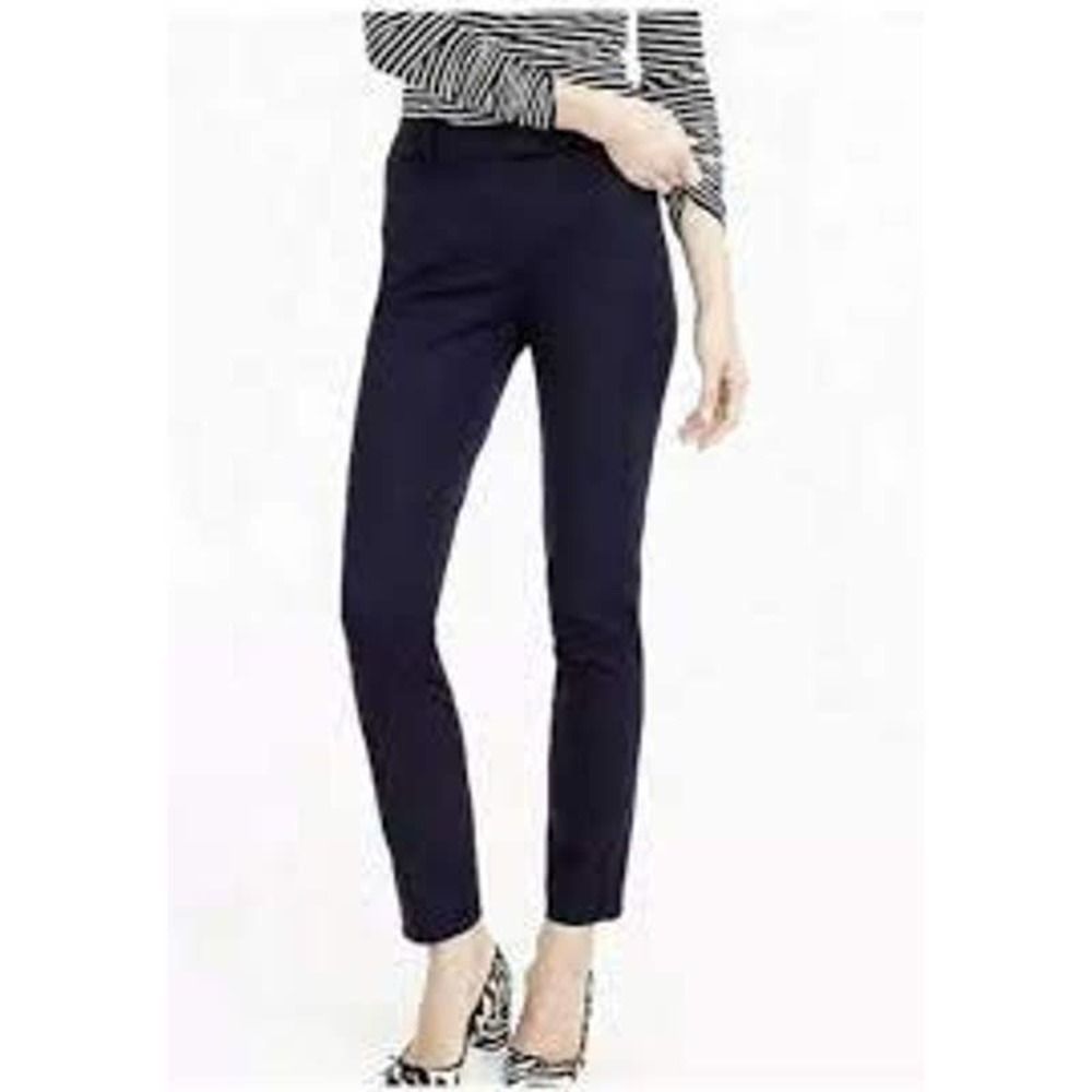 EUC J. Crew Black Wool Blend Dress Pants